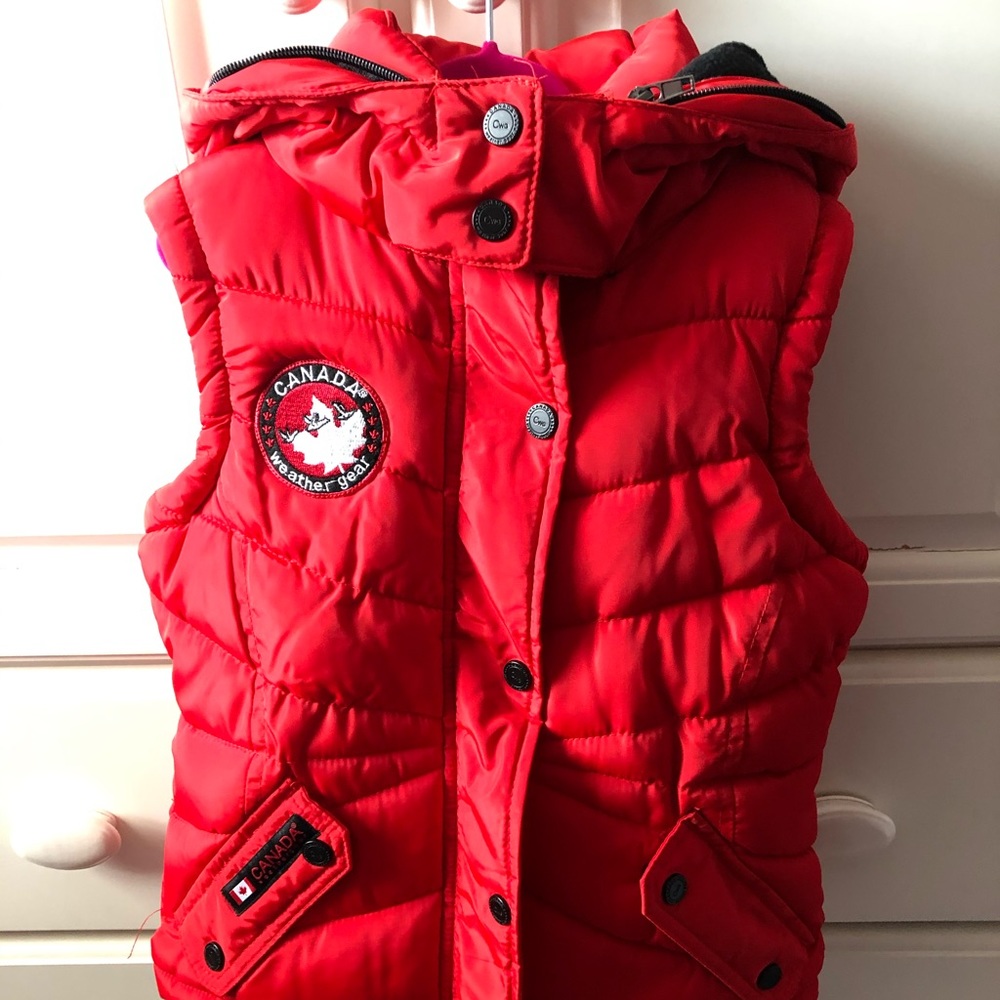 NWT Girls size 5/6 Canada Weathergear vest